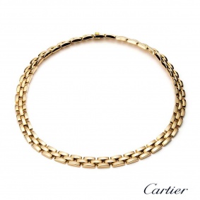 Cartier Yellow Gold Maillon Panthere Necklace
